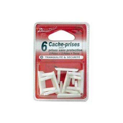 Lot De 6 Caches Prises 2 Pôles 1 Lot De 6 Caches Prises 2 Pôles