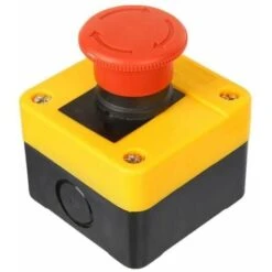 D'arrêt D'urgence Bouton-poussoir Interrupteur De Bouton D'arrêt D'urgence D'ascenseur Avec Boite