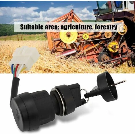 5 Fils Interrupteur à Clé De Démarrage Pour Groupe Électrogène à Essence 6KW - 5KW 186 188 3 5 Fils Interrupteur à Clé De Démarrage Pour Groupe Électrogène à Essence 6KW - 5KW 186 188 – Image 3