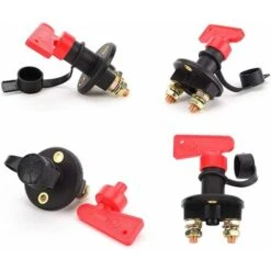 Déstockage Universelle Interrupteurs De Batterie Isolateur Interrupteur Principal D'isolateur De Batterie Interrupteur De Coupure De Puissance Isolateur Convient Pour à La Voiture Véhicules Marine Ba -Legrand || Schneider® Soldes Boutique 59799924 3