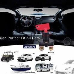 Déstockage Universelle Interrupteurs De Batterie Isolateur Interrupteur Principal D'isolateur De Batterie Interrupteur De Coupure De Puissance Isolateur Convient Pour à La Voiture Véhicules Marine Ba -Legrand || Schneider® Soldes Boutique 59799924 5