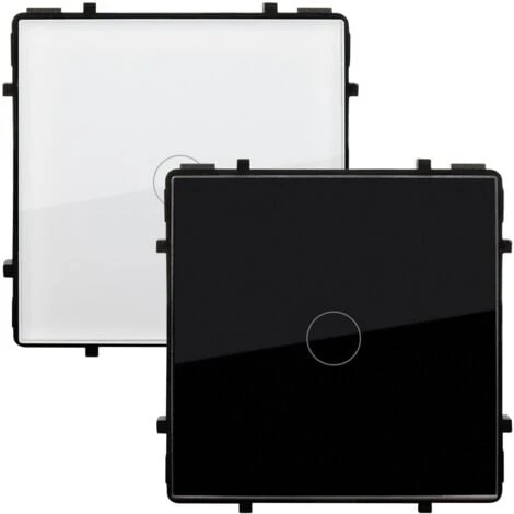 Interrupteur Tactile Simple Modern Noir 1 Interrupteur Tactile Simple Modern Noir
