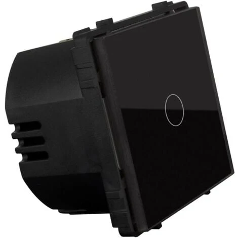 Interrupteur Tactile Simple Modern Noir 4 Interrupteur Tactile Simple Modern Noir – Image 4