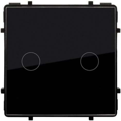 Interrupteur Tactile Double Modern Noir 5 Interrupteur Tactile Double Modern Noir – Image 5