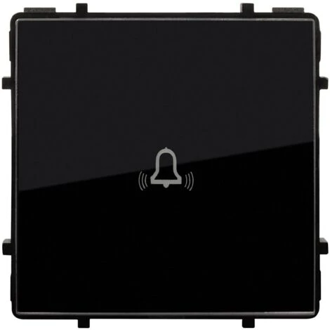 Bouton Poussoir Sonnette Simple Tactile Modern Noir 5 Bouton Poussoir Sonnette Simple Tactile Modern Noir – Image 5