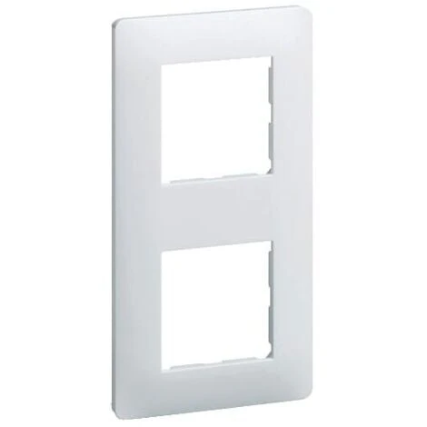 Plaque Blanche 2 Postes Essensya 1 Plaque Blanche 2 Postes Essensya