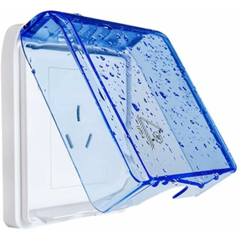 Interrupteur Prise Boîtier étanche, Boîtier étanche Pour Interrupteur Mural 86 Boîtier De Prise étanche, Convient Pour Les Prises De Salle De Bain Accessoire De Salle De Bain Et De Cuisine 95X95X40mm— 1 Interrupteur Prise Boîtier étanche, Boîtier étanche Pour Interrupteur Mural 86 Boîtier De Prise étanche, Convient Pour Les Prises De Salle De Bain Accessoire De Salle De Bain Et De Cuisine 95X95X40mm—