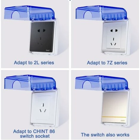 Interrupteur Prise Boîtier étanche, Boîtier étanche Pour Interrupteur Mural 86 Boîtier De Prise étanche, Convient Pour Les Prises De Salle De Bain Accessoire De Salle De Bain Et De Cuisine 95X95X40mm— 5 Interrupteur Prise Boîtier étanche, Boîtier étanche Pour Interrupteur Mural 86 Boîtier De Prise étanche, Convient Pour Les Prises De Salle De Bain Accessoire De Salle De Bain Et De Cuisine 95X95X40mm— – Image 5