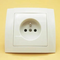 Premier® Union Européenne Prise Européenne 16A Prise Française Ronde 2 Trous 2P+T Panneau Blanc Type 86 -Legrand || Schneider® Soldes Boutique 60544234 3