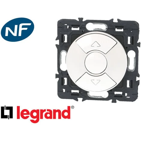 Interrupteur Double De Volet Roulant Blanc Legrand Céliane™ 2 Interrupteur Double De Volet Roulant Blanc Legrand Céliane™ – Image 2