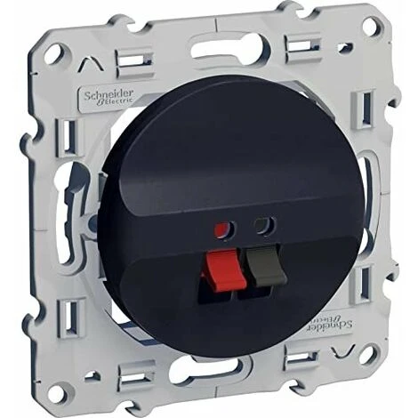 SCHNEIDER ELECTRIC - ODACE PRISE HAUT PARLEUR 1 SORTIE ANTHRACITE - S540487 1 SCHNEIDER ELECTRIC - ODACE PRISE HAUT PARLEUR 1 SORTIE ANTHRACITE - S540487