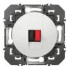 LEGRAND 600381 PRISE HAUT-PARLEUR SIMPLE DOOXIE, FINITION BLANC