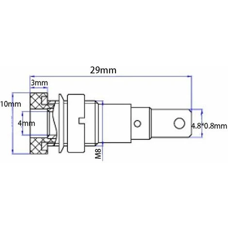 Fiche Banane Connecteurs 4mm,Test De Prise De Panneau De Câblage,pour Haut-Parleur(10 Prise Banane)LO-Ron 2 Fiche Banane Connecteurs 4mm,Test De Prise De Panneau De Câblage,pour Haut-Parleur(10 Prise Banane)LO-Ron – Image 2