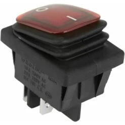 Interrupteur 4 Broches ON-OFF - Bascule Pièces/jeu Noir étanche 2 Positions Lampe Rouge Vert 7 Interrupteur 4 Broches ON-OFF - Bascule Pièces/jeu Noir étanche 2 Positions Lampe Rouge Vert -Legrand || Schneider® Soldes Boutique 63823198 3