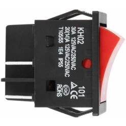 Type De Bateau à 4 Broches ON / OFF De Bateau De Machine à Souder De Soudeuse De Couverture Rouge De 30A(1PCS) -Legrand || Schneider® Soldes Boutique 63889181 4