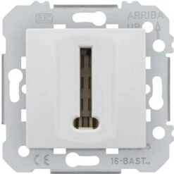 SIEMENS DELTA VIVA PRISE TÉLÉPHONE EN T BLANC SIE003476