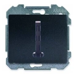 SIEMENS DELTA IRIS PRISE TÉLÉPHONE EN T ANTHRACITE SIE268263