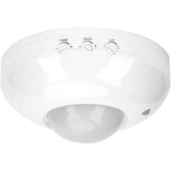 D��tecteur De Mouvement, Capteur D��tecteur De Mouvement Infrarouge Interrupteur Infrarouge R��glable Pour Montage Au Plafond, Couloir, Garage, Patio, Toilette.