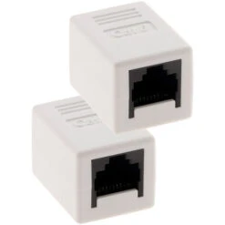 2 Raccords RJ45 F/F CAT6 - Zenitech