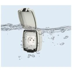 KAEJYIUT-Prise Exterieure Etanche Ip66, Prise Murale Anti Poussière, Prises Electriques Murales Jardin Pour Intérieur Et Extérieur (Single Prise) 8 KAEJYIUT-Prise Exterieure Etanche Ip66, Prise Murale Anti Poussière, Prises Electriques Murales Jardin Pour Intérieur Et Extérieur (Single Prise) -Legrand || Schneider® Soldes Boutique 66996869 4