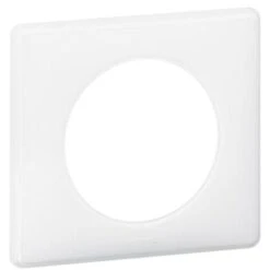 Legrand Plaque Céliane Laqué 1 Poste - Finition Blanc - 066631