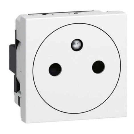 Legrand Prise De Courant 2P+T Surface Mosaic 2 Modules Avec Connexion Par Bornes Automatiques - Blanc - 077111L 1 Legrand Prise De Courant 2P+T Surface Mosaic 2 Modules Avec Connexion Par Bornes Automatiques - Blanc - 077111L