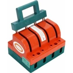 Ensoleillé Interrupteur De Sécurité à Couteau à Jet Unique 4P Connexion De Borne Interrupteur à Couteau De Déconnexion 100A AC380V Pour Interrupteurs D'alimentation