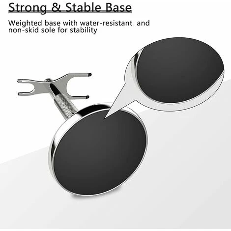 LTS FAFA Porte-rasoir Porte-blaireau Portable Et Rasoir Porte-blaireau Porte-blaireau En Métal 2 LTS FAFA Porte-rasoir Porte-blaireau Portable Et Rasoir Porte-blaireau Porte-blaireau En Métal – Image 2