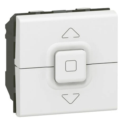 Legrand Interrupteur Volets Roulants 2 Modules à Composer Mosaic - Blanc 1 Legrand Interrupteur Volets Roulants 2 Modules à Composer Mosaic - Blanc