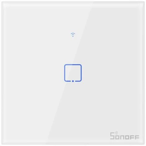 Interrupteur Mural Intelligent,Sonoff Interrupteur Connecté WiFi Sans Fil,Compatible Avec Alexa,Google Home Et IFTTT,Interrupteur Tactile Avec Contrôle à Distance Et Fonction De Temps(1 Gang)-BDD 1 Interrupteur Mural Intelligent,Sonoff Interrupteur Connecté WiFi Sans Fil,Compatible Avec Alexa,Google Home Et IFTTT,Interrupteur Tactile Avec Contrôle à Distance Et Fonction De Temps(1 Gang)-BDD
