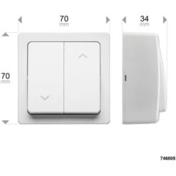 BLOK INTERRUPTEUR VOLET ROULANT BLANC -Legrand || Schneider® Soldes Boutique 6975741 3