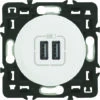 Legrand Double Chargeur USB Type A 3A 15W à Composer Céliane - Blanc