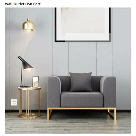 MSBD Prise Murale 110250V, 4 Ports USB DC 5V (blanc) 3 MSBD Prise Murale 110250V, 4 Ports USB DC 5V (blanc) – Image 3