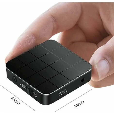 Récepteur Adaptateur Bluetooth 5.0 Monobloc, 2 En 1 Mini Adaptateur Bluetooth Portable 3,5 Mm Compatible HD Audio AUX Faible Latence Pour PC, TV, Smartphone, Tablette, Système Audio De Voiture BF 2 Récepteur Adaptateur Bluetooth 5.0 Monobloc, 2 En 1 Mini Adaptateur Bluetooth Portable 3,5 Mm Compatible HD Audio AUX Faible Latence Pour PC, TV, Smartphone, Tablette, Système Audio De Voiture BF – Image 2