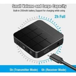 Récepteur Adaptateur Bluetooth 5.0 Monobloc, 2 En 1 Mini Adaptateur Bluetooth Portable 3,5 Mm Compatible HD Audio AUX Faible Latence Pour PC, TV, Smartphone, Tablette, Système Audio De Voiture BF 7 Récepteur Adaptateur Bluetooth 5.0 Monobloc, 2 En 1 Mini Adaptateur Bluetooth Portable 3,5 Mm Compatible HD Audio AUX Faible Latence Pour PC, TV, Smartphone, Tablette, Système Audio De Voiture BF -Legrand || Schneider® Soldes Boutique 75022579 3