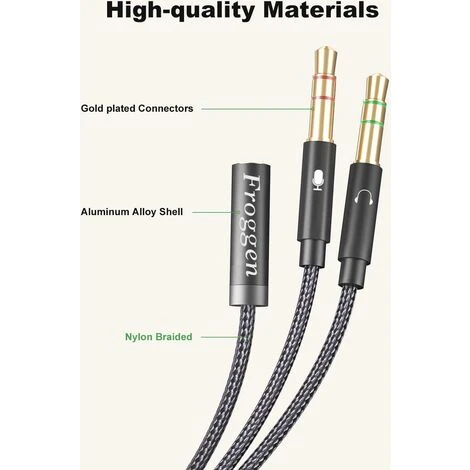Adaptateur De Prise Audio Stéréo Monobloc Mini Câble De Prise Audio Câble Adaptateur De Prise Audio Stéréo Mâle à Femelle De 3,5 Mm (30 Cm) BF 4 Adaptateur De Prise Audio Stéréo Monobloc Mini Câble De Prise Audio Câble Adaptateur De Prise Audio Stéréo Mâle à Femelle De 3,5 Mm (30 Cm) BF – Image 4