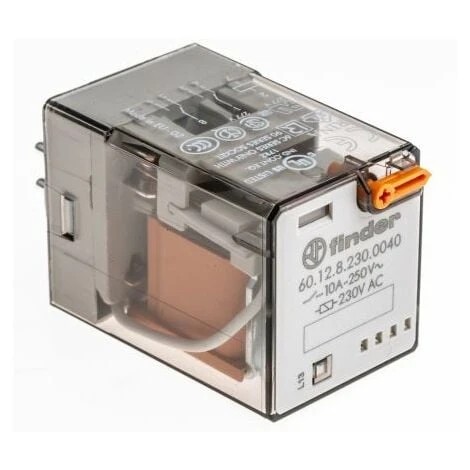 Finder 60 Series Relais De Puissance 2 RT, Bobine 230V C.a. Enfichable 1.3W ( Prix Pour 1 ) 1 Finder 60 Series Relais De Puissance 2 RT, Bobine 230V C.a. Enfichable 1.3W ( Prix Pour 1 )