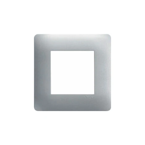 Plaque De Finition 1 Poste - Essensya - Titane - WE491 - Hager 1 Plaque De Finition 1 Poste - Essensya - Titane - WE491 - Hager
