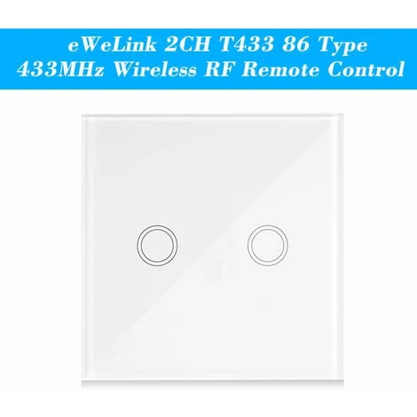 SEENLIN Interrupteur Tactile Intelligent, 2Ch 1 SEENLIN Interrupteur Tactile Intelligent, 2Ch