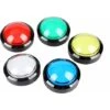 5x Nouveau 60mm En Forme De Dôme LED Boutons-poussoirs Lumineux Pour Jeux De Machine à Sous Arcade