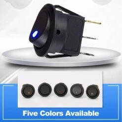 10 Pièces Interrupteur 12v, Mini Interrupteur A Bascule Rond Voyant 5 Couleurs Led 12V 20A DC 3 Broches, Bouton On Off Interrupteur Automobile Bateau Appareils Ménagers(Noir) 7 10 Pièces Interrupteur 12v, Mini Interrupteur A Bascule Rond Voyant 5 Couleurs Led 12V 20A DC 3 Broches, Bouton On Off Interrupteur Automobile Bateau Appareils Ménagers(Noir) -Legrand || Schneider® Soldes Boutique 77263252 3