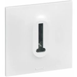 Legrand Prise Téléphone Neptune - 8 Contacts En T - Blanc