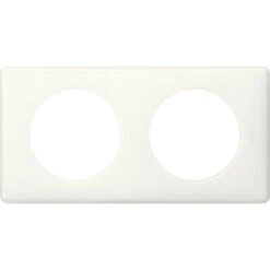 Legrand Plaque Céliane - Memories Yesterday (blanc) - 2 Postes