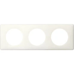 Legrand Plaque Céliane - Memories Yesterday (blanc) - 3 Postes