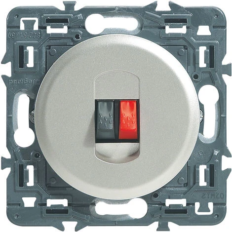 Legrand Prise Haut-parleur Céliane - Titane 1 Legrand Prise Haut-parleur Céliane - Titane