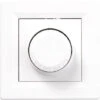 Schneider Electric Variateur Rotatif Asfora Pour Lampes Incandes. Et Inductives 600W 2 Fils - Blanc