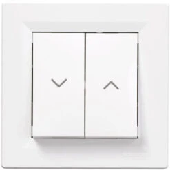 Schneider® Interrupteur Va-et-vient Asfora Pour Commande De Volet Roulant - Blanc