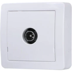 Schneider® Prise TV Alréa - Blanc