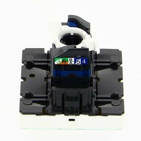 LEGRAND MOSAIC PRISE RJ45 CATÉGORIE 6A STP BLANC - 076576 5 LEGRAND MOSAIC PRISE RJ45 CATÉGORIE 6A STP BLANC - 076576 – Image 5