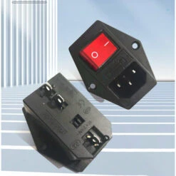 C-14 Connecteur Encastrable 220-250V / 10A Fiche Encastrée Avec Interrupteur Prise Audio IEC Prise Encastrée -Legrand || Schneider® Soldes Boutique 79397424 5